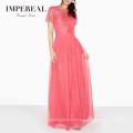 Latest Dress Designs Prom Dress China Pink Gown Dress For Ladies